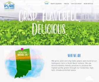 Enjoypuregreen.com(Pure Green Farms) Screenshot