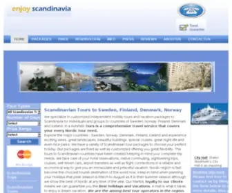 Enjoyscandinavia.com(Scandinavian Tours 2014) Screenshot