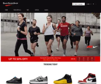 Enjoyshoesshop.com(Shop Nike Shoes & Sportswear Online) Screenshot