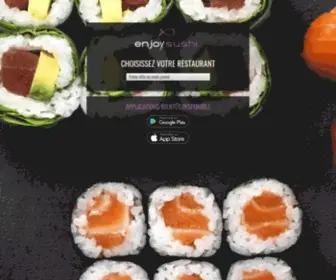 Enjoysushi.fr(Enjoy Sushi) Screenshot