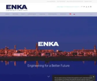 Enka.com(ENKA İnşaat ve Sanayi A.Ş) Screenshot