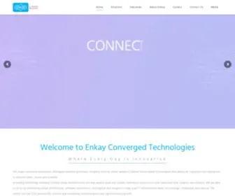 Enkayindia.com(Converged Technology Solutions) Screenshot