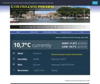 Enkhuizen-Meteo.nl(Enkhuizen Meteo) Screenshot