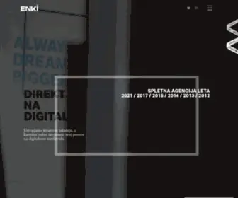 Enki.si(Sr(e)čna ekipa digitalnih strokovnjakov) Screenshot