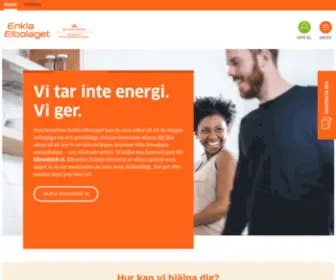 Enklaelbolaget.se(El utan krångel) Screenshot