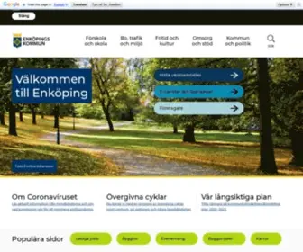 Enkoping.se(Välkommen till Enköping) Screenshot