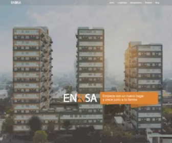 Enksa.com.mx(Desarrollos Inmobiliarios en Ciudad de México) Screenshot