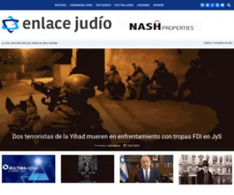 Enlacejudio.com(Enlace Judío) Screenshot