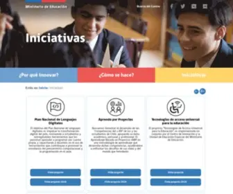 Enlaces.cl(Centro de Educación y Tecnología) Screenshot