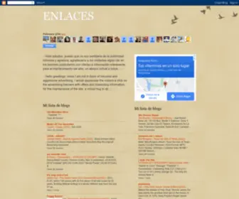 Enlacesaguar.blogspot.com(ENLACES) Screenshot
