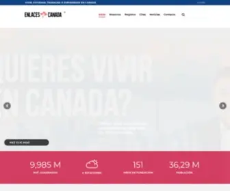 Enlacescanada.com(Enlaces Canada) Screenshot