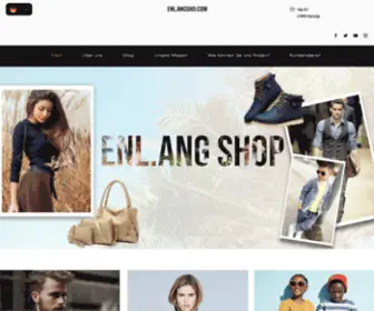 Enlangshop.com(ENL Clothing Shop) Screenshot