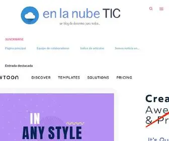Enlanubetic.com.es(En la nube TIC) Screenshot