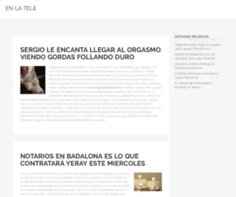 Enlatele.es(This domain was registered by) Screenshot