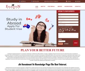 Enlightenabroad.com(Best Educational Consultants in Hyderabad) Screenshot