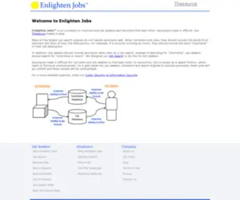 Enlightenjobs.com(Enlighten Jobs) Screenshot