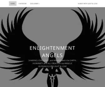Enlightenmentangels.com(When in doubt) Screenshot
