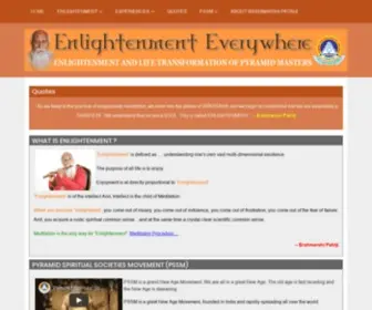 Enlightenmenteverywhere.org(PSS) Screenshot