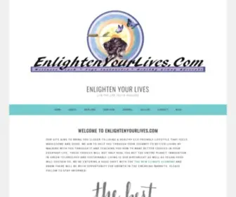 Enlightenyourlives.com(Enlighten Your Lives) Screenshot