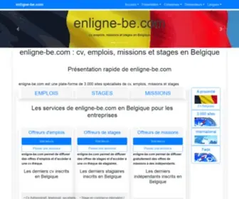 Enligne-BE.com(Enligne BE) Screenshot