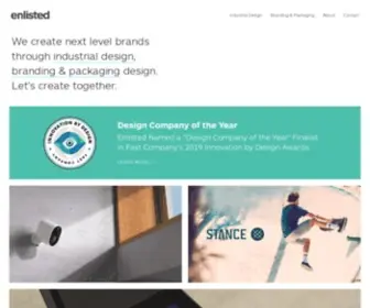Enlisteddesign.com(Enlisted Design) Screenshot