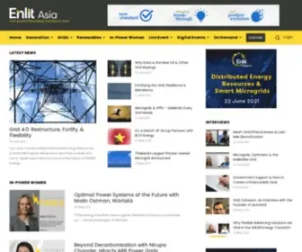 Enlit-Asia.com(Enlit AsiaYour Inclusive Guide to Southeast Asia's Energy Transition) Screenshot