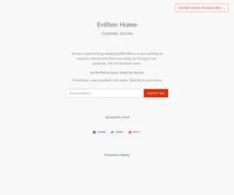 Enlitenhome.com(Enliten Home) Screenshot