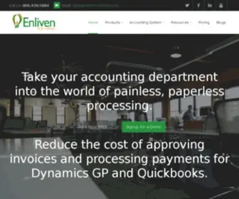 Enlivensoftware.com(enlivensoftware) Screenshot