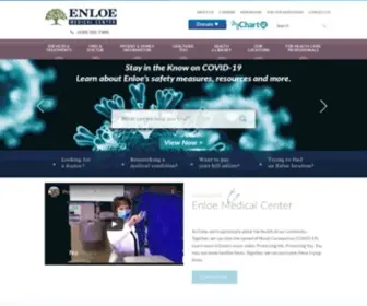 Enloe.org(Enloe Medical Center) Screenshot