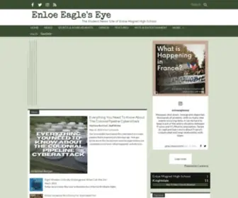 Enloenews.org(Enloe Eagle’s Eye) Screenshot