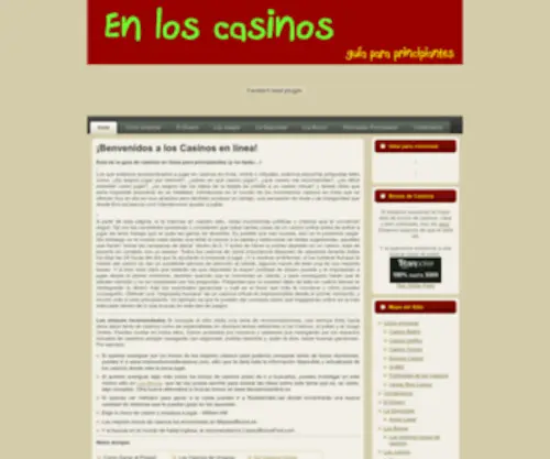 Enloscasinos.com Screenshot