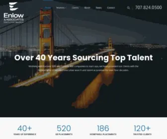 Enlowinc.com(Enlow & Associates) Screenshot