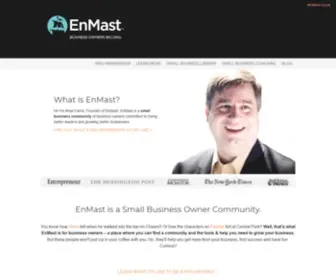 Enmast.com(A Small Business Owner Community) Screenshot