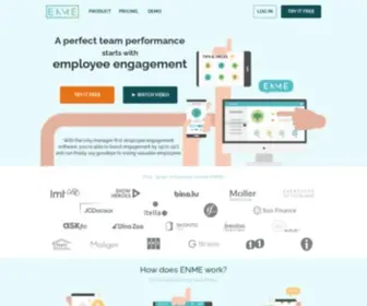 Enmehr.com(#1 Employee Engagement Software) Screenshot