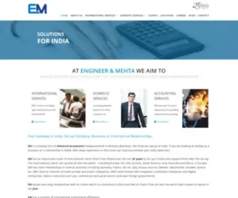 EnmGlobal.com(EM Global) Screenshot