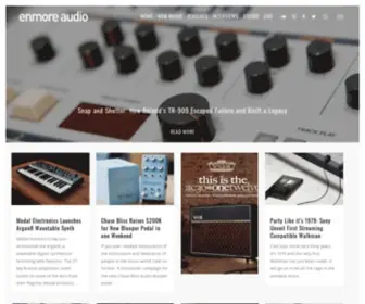 Enmoreaudio.com(Happy Mag is Australia's foremost news source in Music) Screenshot