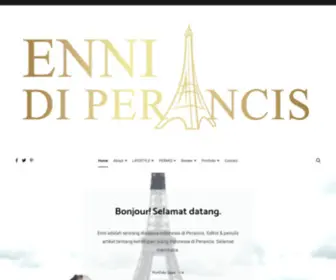 Ennidiperancis.com(Enni di Perancis) Screenshot