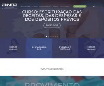 Ennor.org.br(EAD Ennor) Screenshot