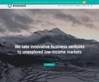 Ennovent.com(Home) Screenshot