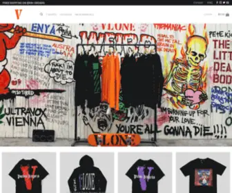 Enoces.com(Vlone t shirts) Screenshot