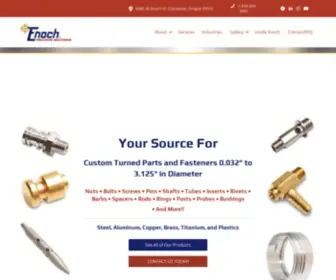 Enochmachining.com(Enoch Precision Machining) Screenshot