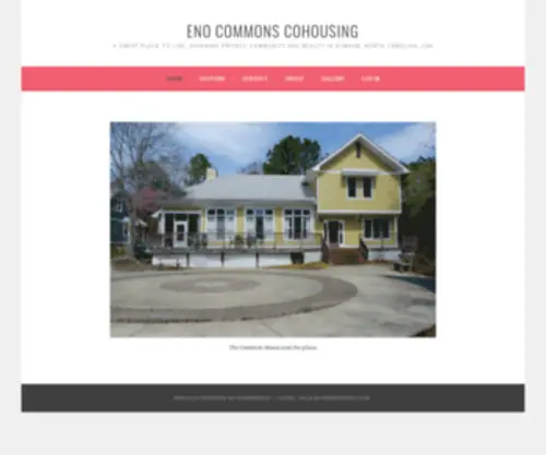 Enocommons.org(A great place to live) Screenshot