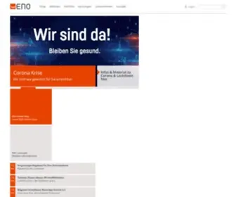 Eno.de(Produkte und Dienstleistungen der Telekommunikationsbranche) Screenshot