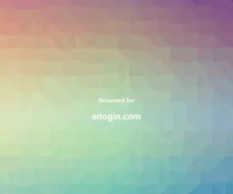 Enogin.com(Cross-platform web development, CMS, hosting) Screenshot