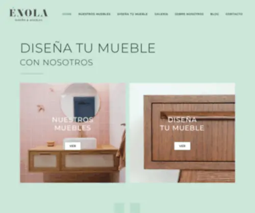 Enola.es(Home, bienvenidos a Enola Muebles) Screenshot