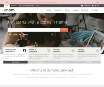 Enom.biz(Buy domains from Enom) Screenshot