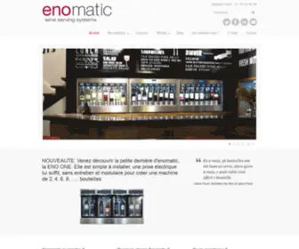 Enomatic.fr(Service de vin au verre) Screenshot