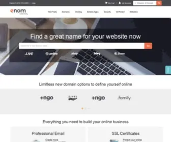 Enomcentral.com(Domain name) Screenshot
