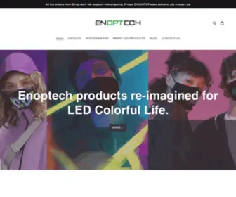 Enop.tech(Enoptech-Professional Hologram LED FAN and Smart LED Display Supplier) Screenshot