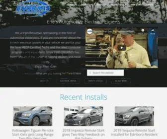 Enormis.net(Remote Start Erie PA) Screenshot